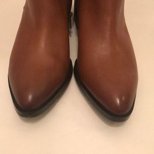 Aldo leather brown ankle boots